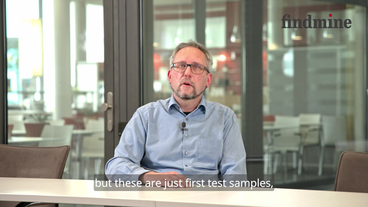 Projekt FindMine – Winfried Mayer – Wie ist der aktuelle Stand Projekts?